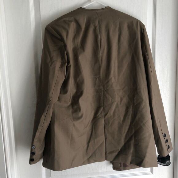 Commense Women's Blazer Jacket Two Button Front Pockets Brown Size XS NWT - Picture 6 of 9